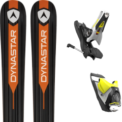 comparer et trouver le meilleur prix du ski Dynastar Slicer factory 18 + spx 12 dual b120 concrete yellow sur Sportadvice