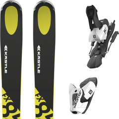 comparer et trouver le meilleur prix du ski Kastle K stle fx85 + z12 b100 white/black sur Sportadvice