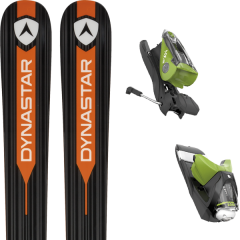comparer et trouver le meilleur prix du ski Dynastar Slicer factory 18 + nx 12 dual wtr b90 black/green 17 sur Sportadvice