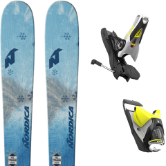 comparer et trouver le meilleur prix du ski Nordica Astral 84 aqua 19 + spx 12 dual b120 concrete yellow 19 sur Sportadvice