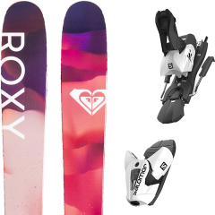 comparer et trouver le meilleur prix du ski Roxy Shima free 19 + z12 b100 white/black 19 sur Sportadvice