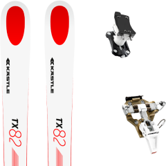 comparer et trouver le meilleur prix du ski Kastle K stle tx82 19 + speed turn 2.0 bronze/black 19 sur Sportadvice