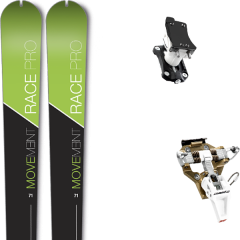 comparer et trouver le meilleur prix du ski Movement Race pro 71 + speed turn 2.0 bronze/black sur Sportadvice