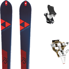 comparer et trouver le meilleur prix du ski Fischer Transalp 75 carbon + speed turn 2.0 bronze/black sur Sportadvice