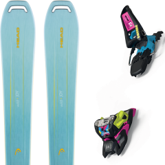 comparer et trouver le meilleur prix du ski Head Wild joy 18 + squire 11 id black/pink/blue 19 sur Sportadvice