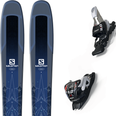 comparer et trouver le meilleur prix du ski Salomon Qst lux 92 18 + 11.0 tp 110mm black 19 sur Sportadvice