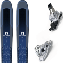 comparer et trouver le meilleur prix du ski Salomon Qst lux 92 18 + 11.0 tp 110mm white 19 sur Sportadvice