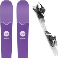 comparer et trouver le meilleur prix du ski Rossignol Sassy 7 + xpress 11 b93 black white 18 sur Sportadvice