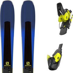 comparer et trouver le meilleur prix du ski Salomon Xdr 80 ti + m xt12 blk/lime 18 sur Sportadvice