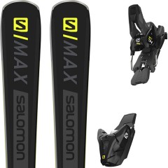 comparer et trouver le meilleur prix du ski Salomon S/max 10 + z12 walk black f80 sur Sportadvice