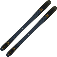 comparer et trouver le meilleur prix du ski Salomon Qst 99 black/saffron sur Sportadvice