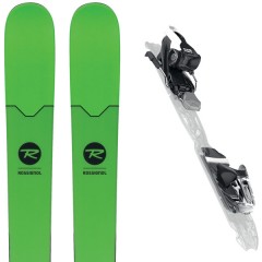 comparer et trouver le meilleur prix du ski Rossignol Smash 7 + xpress 11 b93 black/white 18 sur Sportadvice