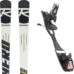 comparer et trouver le meilleur prix du ski Rossignol Hero master + spx 12 rockerflex black icon 19 sur Sportadvice