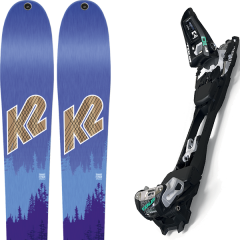 comparer et trouver le meilleur prix du ski K2 Talkback 88 ecore + f10 tour black/white sur Sportadvice