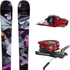 comparer et trouver le meilleur prix du ski Armada Arw 84 + nova 10 b83 black red 10 sur Sportadvice