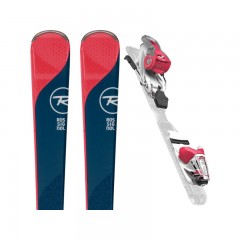 comparer et trouver le meilleur prix du ski Rossignol Temptation 80 + xpress w 10 b83 white strawberry sur Sportadvice