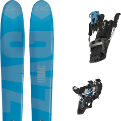 comparer et trouver le meilleur prix du ski Zag Ubac 95 lady + mtn black/blue sur Sportadvice