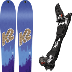 comparer et trouver le meilleur prix du ski K2 Talkback 88 ecore + tour f10 black/white 18 sur Sportadvice
