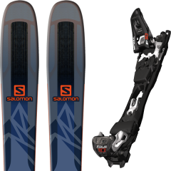 comparer et trouver le meilleur prix du ski Salomon Qst 99 18 + tour f10 black/white 18 sur Sportadvice