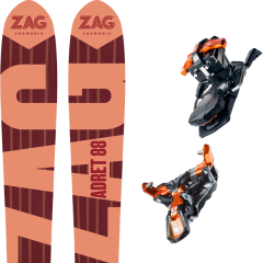 comparer et trouver le meilleur prix du ski Zag Adret 88 18 + ion 12 100mm sur Sportadvice
