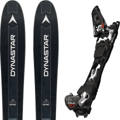 comparer et trouver le meilleur prix du ski Dynastar Mythic 97 ca + tour f10 black/white 18 sur Sportadvice