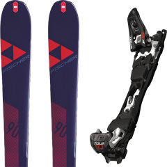 comparer et trouver le meilleur prix du ski Fischer My transalp 90 carbon + tour f10 black/white 18 sur Sportadvice