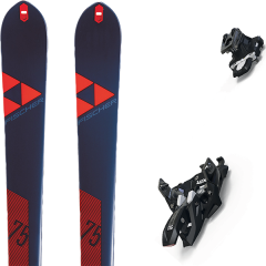 comparer et trouver le meilleur prix du ski Fischer Transalp 75 carbon 19 + alpinist 9 black/ium 19 sur Sportadvice