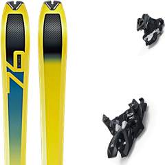 comparer et trouver le meilleur prix du ski Dynafit Speed 76 + alpinist 12 black/ium sur Sportadvice