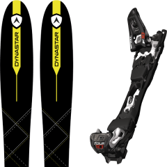 comparer et trouver le meilleur prix du ski Dynastar Mythic 87 18 + tour f10 black/white 18 sur Sportadvice