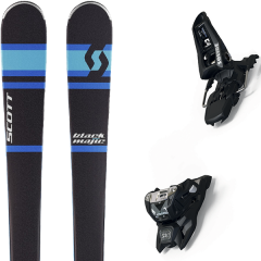 comparer et trouver le meilleur prix du ski Scott Majic 17 + squire 11 id black sur Sportadvice