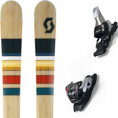 comparer et trouver le meilleur prix du ski Scott Sage 17 + 11.0 tp 110mm black 19 sur Sportadvice