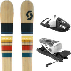 comparer et trouver le meilleur prix du ski Scott Sage 17 + nx 11 b100 black/white 16 sur Sportadvice