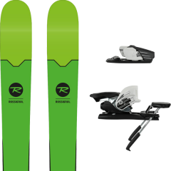 comparer et trouver le meilleur prix du ski Rossignol Smash 7 18 + l7 n black/white b100 sur Sportadvice