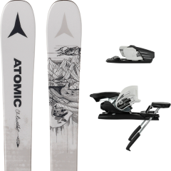 comparer et trouver le meilleur prix du ski Atomic Bent chetler mini 133-143 + l7 n black/white b100 sur Sportadvice