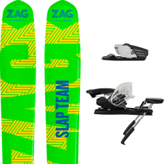 comparer et trouver le meilleur prix du ski Zag Slap team 19 + l7 n black/white b100 19 sur Sportadvice
