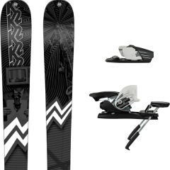 comparer et trouver le meilleur prix du ski K2 Press 19 + l7 n black/white b100 19 sur Sportadvice
