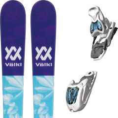 comparer et trouver le meilleur prix du ski Völkl bash w 19 + m 4.5 eps white/anthracite/blue 17 sur Sportadvice
