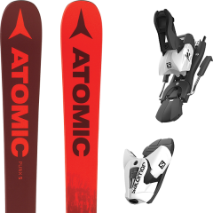 comparer et trouver le meilleur prix du ski Atomic Punx five dark red/red 19 + z12 b100 white/black 19 sur Sportadvice