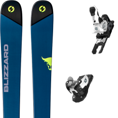 comparer et trouver le meilleur prix du ski Blizzard Bushwacker + warden mnc 13 n white/black sur Sportadvice