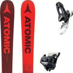 comparer et trouver le meilleur prix du ski Atomic Punx five dark red/red 19 + tyrolia attack 11 gw w/o brake l 19 sur Sportadvice