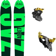 comparer et trouver le meilleur prix du ski Zag Adret 88 19 + tlt speedfit 10 alu yellow/black 19 sur Sportadvice