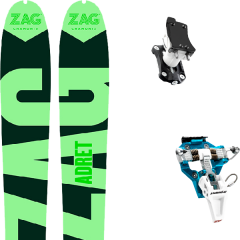 comparer et trouver le meilleur prix du ski Zag Adret 88 lady 19 + speed turn 2.0 blue/black 19 sur Sportadvice