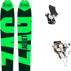comparer et trouver le meilleur prix du ski Zag Adret 88 19 + speed turn 2.0 bronze/black 19 sur Sportadvice