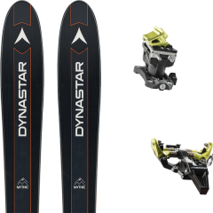 comparer et trouver le meilleur prix du ski Dynastar Mythic 87 19 + tlt speed radical black/yellow 19 sur Sportadvice