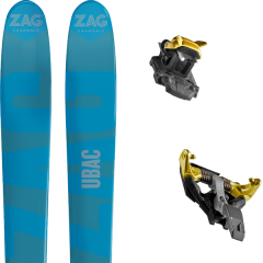 comparer et trouver le meilleur prix du ski Zag Ubac 95 19 + tlt speedfit 10 alu yellow/black 19 sur Sportadvice