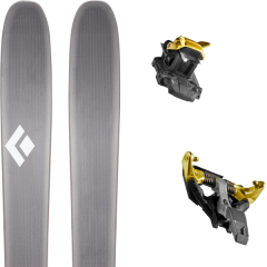 comparer et trouver le meilleur prix du ski Black Diamond Helio 95 19 + tlt speedfit 10 alu yellow/black 19 sur Sportadvice