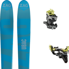 comparer et trouver le meilleur prix du ski Zag Ubac 95 19 + tlt speed radical black/yellow 19 sur Sportadvice