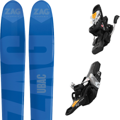 comparer et trouver le meilleur prix du ski Zag Ubac 102 19 + tecton 12 110mm 19 sur Sportadvice