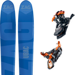 comparer et trouver le meilleur prix du ski Zag Ubac 102 19 + ion 12 115mm 19 sur Sportadvice