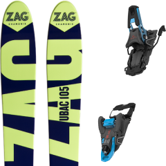 comparer et trouver le meilleur prix du ski Zag Ubac 105 18 + s/lab shift mnc blue/black sh110 19 sur Sportadvice